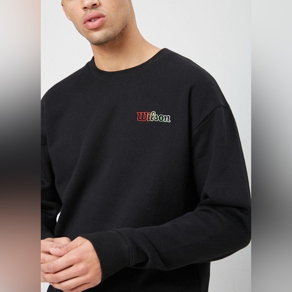 Forever 21 Black Crewneck Sweater Size Small - Picture 1 of 8